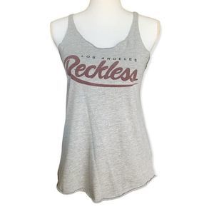 Young & Reckless Racerback Small Tank